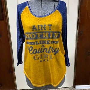 Lightweight country girl t shirt